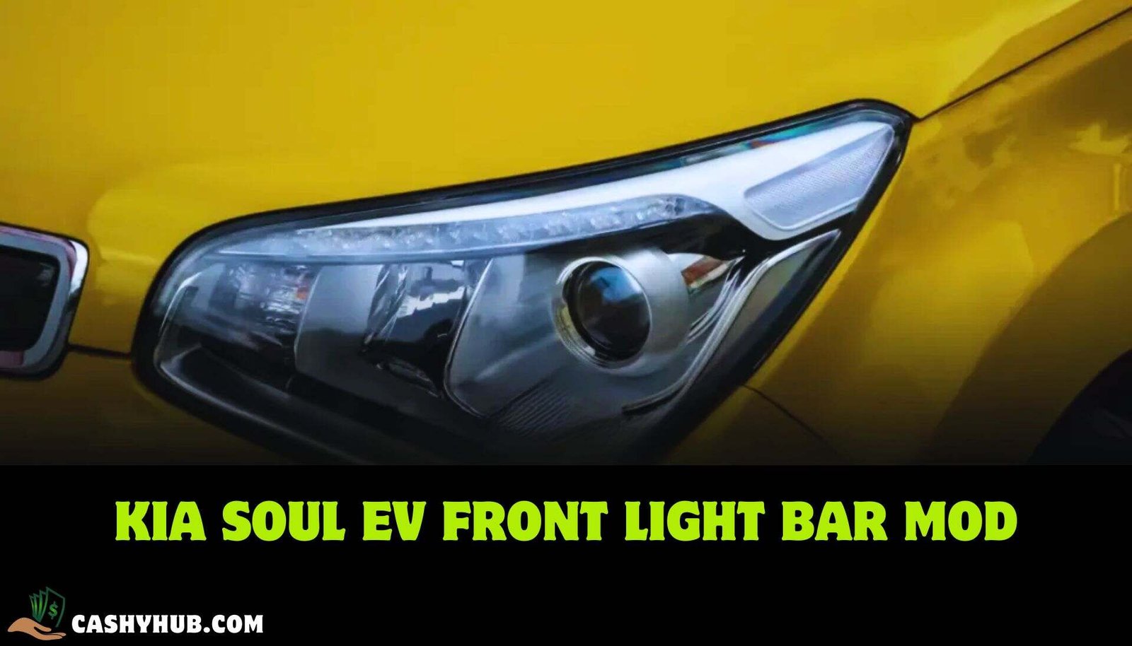 Kia Soul EV Front Light Bar Mod